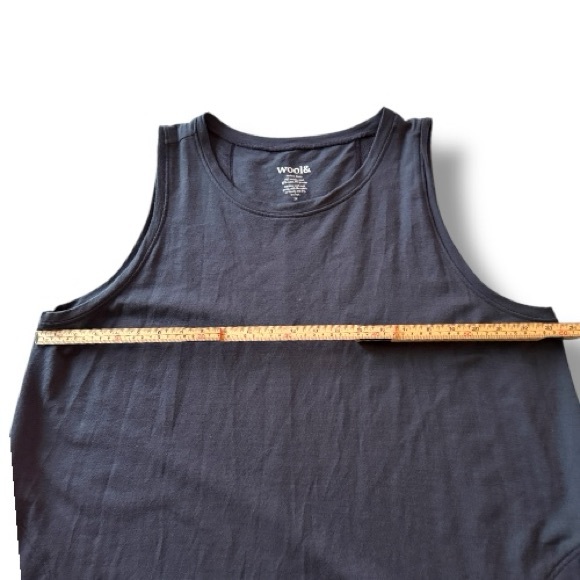 Wooland Wool & Sierra French Terry Tank Dress Size 2X Washed Navy Blue - Picture 6 of 8